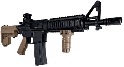 Tokyo Marui M4 CQBR EBBR AEG - Svart/Tan