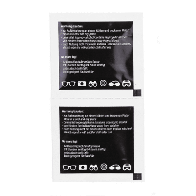 SwissEye Fog-Stop Antifog Tissues 30pcs