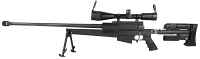 Ares PGM .338 Gas Sniper Rifle Full Metal - Svart Demo