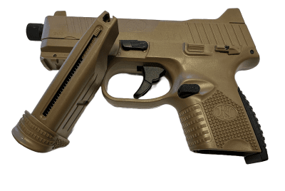 Cybergun FN 509 Compact Fjäderpistol 6mm - FDE
