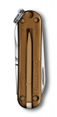 Victorinox Classic SD Transparent - Chocolate Fudge