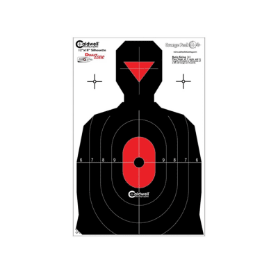 Caldwell Måltavla Silhouette Dual Zone Target 8st