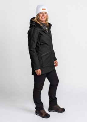 Pinewood Parkas Jacka Wilda Dam 3181 - Svart