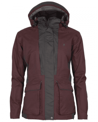 Pinewood Hundsportsjacka 2.0 Dam (Färg: Earth Plum/Dark Anthracit, Storlek: Small)