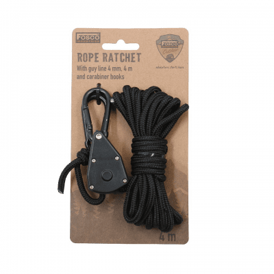 Fosco Rope Ratchet with Carabiner Hooks