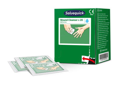 Salvequick Wound Cleaner Savett in Box 20pcs