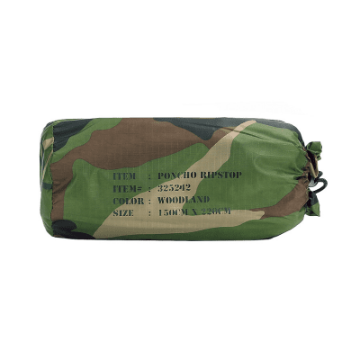 Fostex Poncho Ripstop (Färg: Woodland)