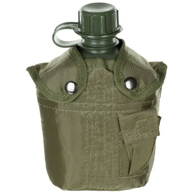 MFH US Plastic Canteen with Cover 1L