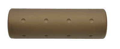 JJ Airsoft Barrel Extension Tube Medium 14mm CW/CCW - Tan