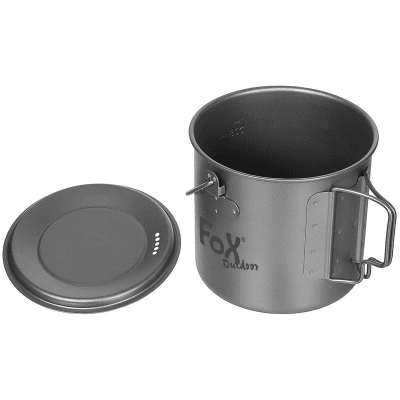 MFH Fox Titanium Pot 1,1L with Lid