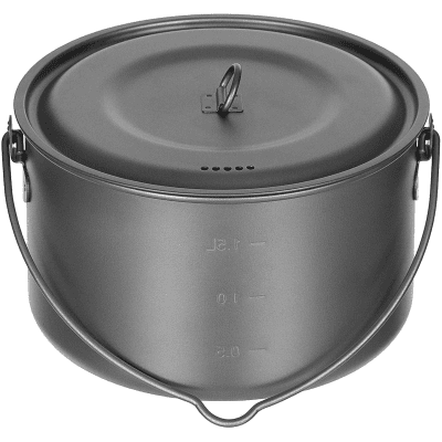 MFH Fox Kokkärl 1,95L med Lock Titan
