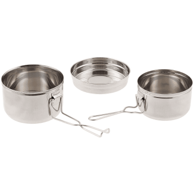 MFH CZ Mess Kit Stainless 3-part