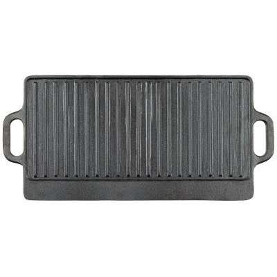 MFH Fox Dubbel Grillplatta Gjutjärn