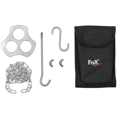 MFH Tripod Holder with Chain and Hook