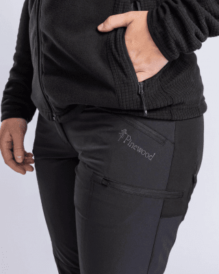 Pinewood Abisko Brenton Trousers Woman 3402 - Black