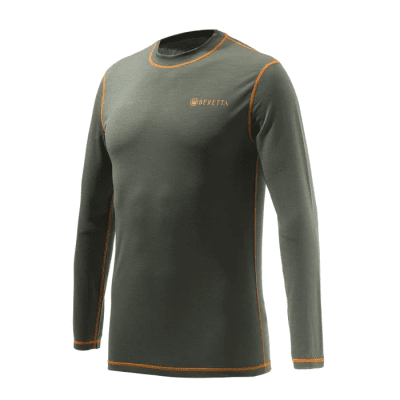Beretta Merino Base Layer L/S (Färg: Grön, Storlek: XXS)