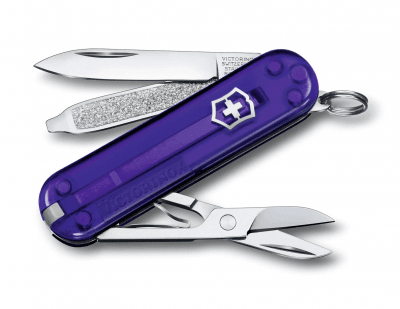 Victorinox Classic SD Transparent - Persian Indigo