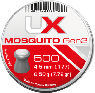 Umarex UX Mosquito Gen2 4,5mm 0,50g 500st