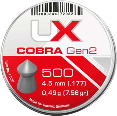 Umarex UX Cobra Gen2 4,5mm 0,49g 500st