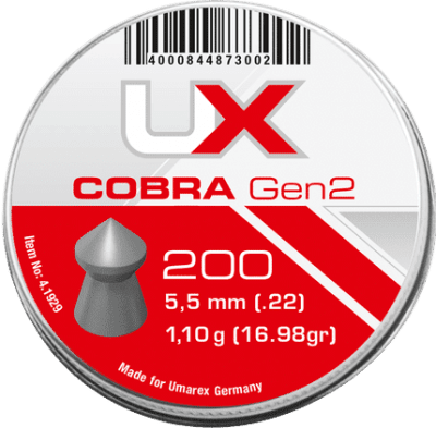 Umarex UX Cobra Gen2 5,5mm 1,10g 200st