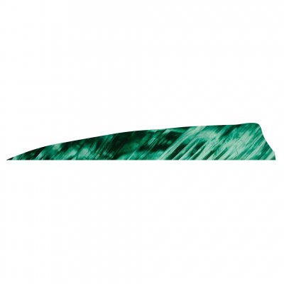 Gateway Feathers 4" Right Wing Shield Tre Green 12st
