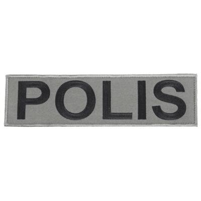 Snigel Patch Polis -12 Large