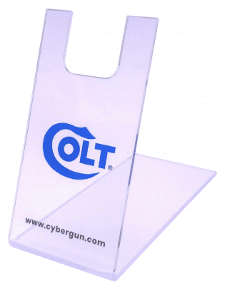 Cybergun Pistol Display Stand Transparent Colt