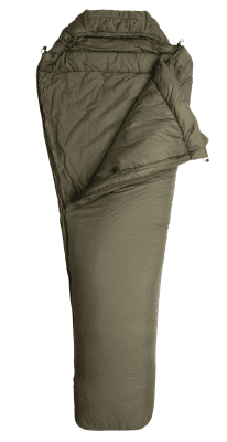 Snugpak Sovsäck Softie 10 WGTE -7°C/-12°C (Färg: Oliv, Dragkedja: Höger)