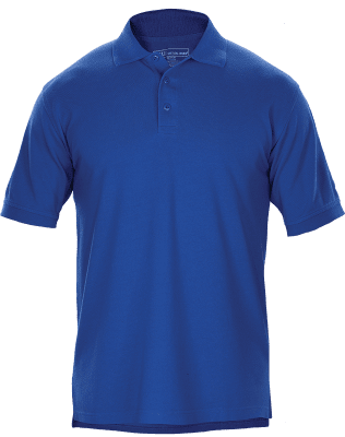 5.11 Tactical Professional Polo Kort Ärm (Färg: Academy Blue, Storlek: 3XL)