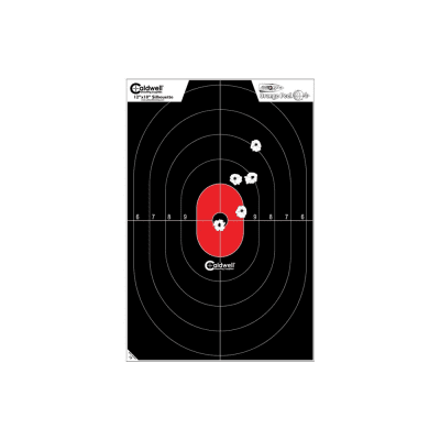 Caldwell Silhouette Center Mass Target 8pcs