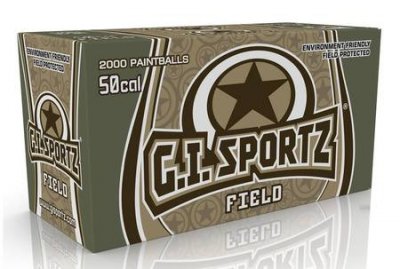 G.I. Sportz Field Paintballs .50 - 2000rds