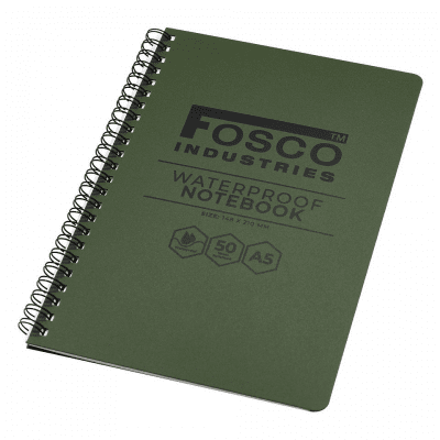 Fosco Waterproof Notebook A5 14,8x21cm