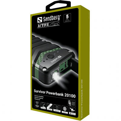 Sandberg Survivor Powerbank 20100 mAh