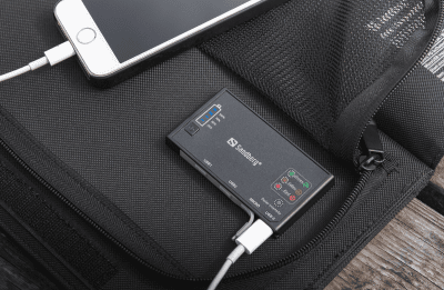 Sandberg Solar Charger 21W 2xUSB+USB-C 10000 mAh