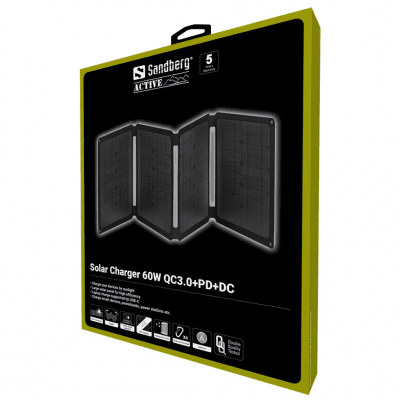 Sandberg Solar Charger 60W QC3.0+PD+DC
