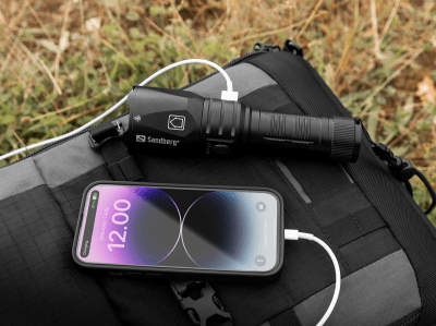 Sandberg Survivor Torch Powerbank 5000 - 1200LM IPX4