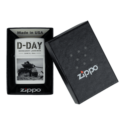 Zippo D-Day Sherman Tank