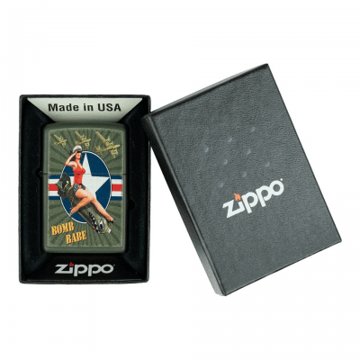 Zippo Pin Up Bomb Babe