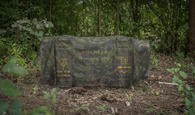A.Blöchl Skarpo Utility Camouflage Mesh Fabric IR 140x140cm