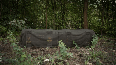 A.Blöchl Skarpo Utility Camouflage Mesh Fabric IR 140x280cm