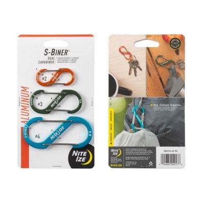 Nite Ize S-Biner Dual Carabiner Combo - 3pcs