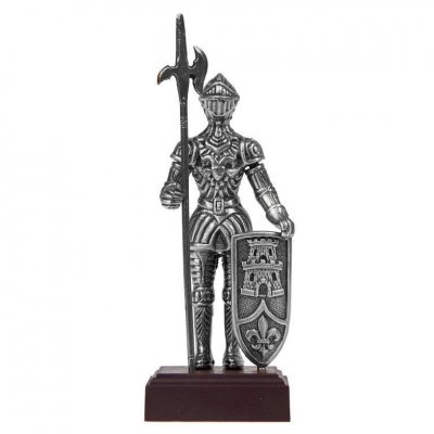 Kolser Mini Statue - Full Armor Silver 12cm