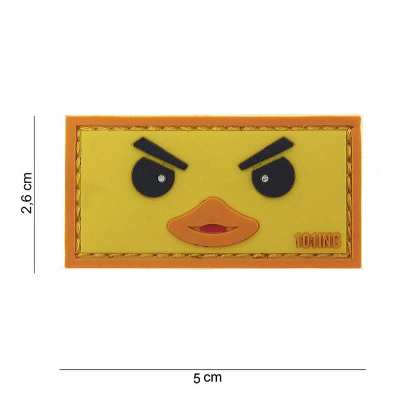 101 INC PVC Patch - Duckface (Färg: Gul)