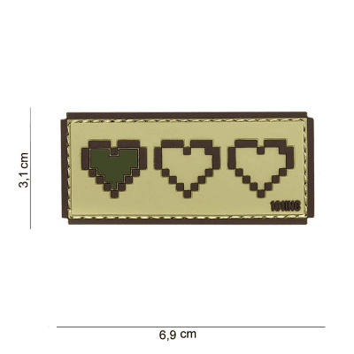 101 INC PVC Patch - Last Life (Färg: Sand)