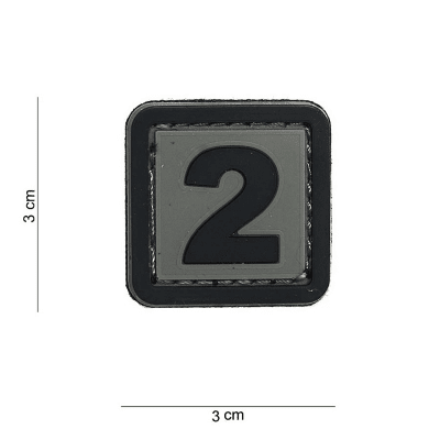 101 INC PVC Patch - Nummer (Nummer: 2)