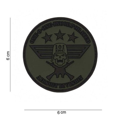 101 INC PVC Patch - INC Rond Klein