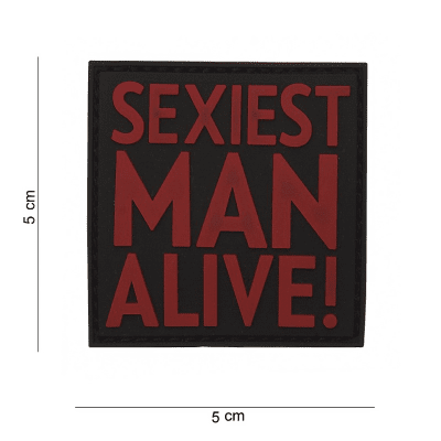 101 INC PVC Patch - Sexiest Man Alive