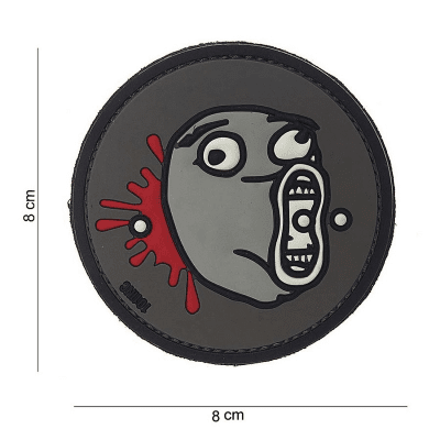 101 INC PVC Patch - LOL Face