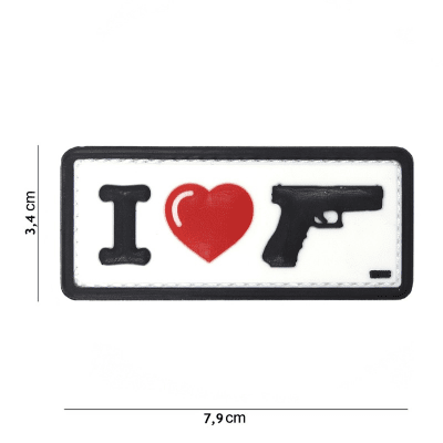 101 INC PVC Patch - I Love My Sidearm