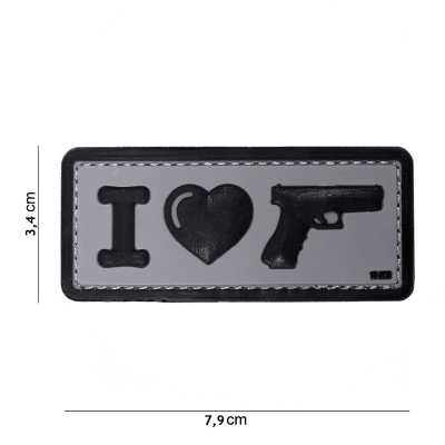 101 INC PVC Patch - I Love My Sidearm